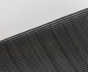 Products: 305 mm x 1 metre Black PSA Molded hook sheet