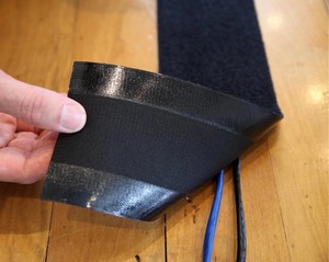 Cable Management & Electronics: Cable Tripstop for hard surfaces 120 mm wide