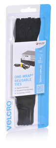 Warehousing & Transport: 25 mm x 200 mm long 30 x Black Cableties