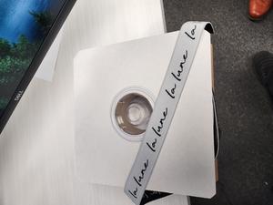 Hand Therapy: 32 mm x 25 m White Elastic La Lune loop tape