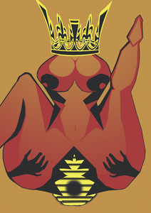 Artwork: EYED-ENTITY (2019) by Cypris Afakasi