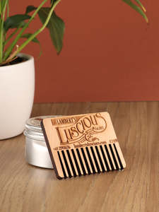 Mens Grooming: Lamberts Luscious Rimu Beard Comb