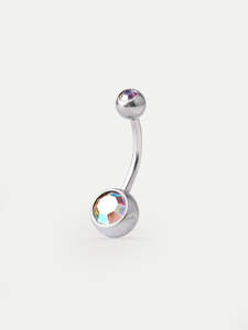 Gem Navel Barbell 14G