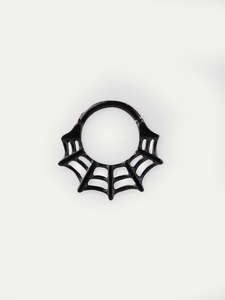 Spiderweb Hinged Ring 16G