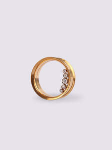 Gold Clear Gem Tunnel 25mm