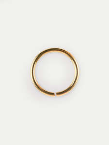 Piercing Jewellery Nose Rings: Titanium Plated Split Ring 18G