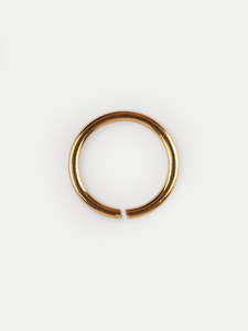 Titanium Plated Split Ring 20G