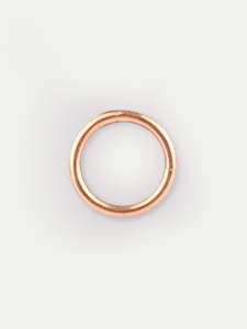 Piercing Jewellery Hinged Rings: Titanium Plated Hinged Ring 14G