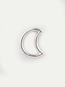 Moon Hinged Ring 16G
