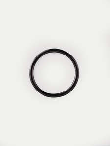 Titanium Plated Hinged Ring 20G