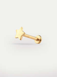 Star Ear Stud 18G