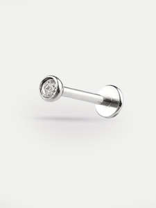 Gem Flatback Barbell 16G