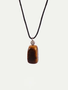 Crystals Necklaces: Tumbled Stone Pendant