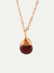 Drop Shape Gem Pendant