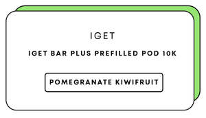 IGET Bar Plus Prefilled Pod 10k