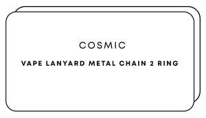 Vape Accessories Misc: Vape Lanyard Metal Chain 2 Ring