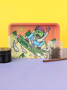 Stash: Ooze Metal Rolling Tray - Small