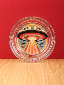 Glass Ashtray 10.5cm