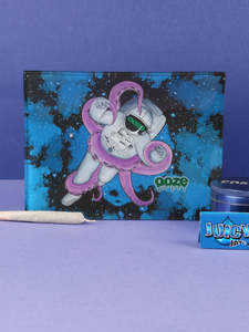 Ooze Kosmic Kraken - Glass Rolling Tray Small