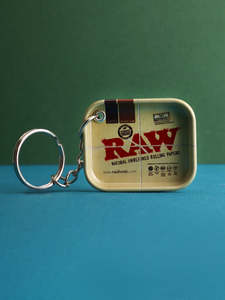 RAW Mini Rolling Tray Keychain