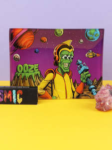 Ooze Invasion - Glass Rolling Tray