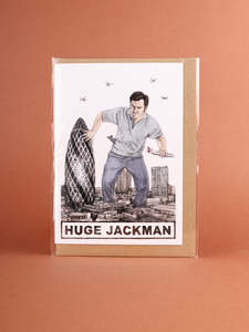Greeting Cards: Card - Huge Jackman