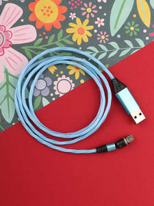 Flashing Magnetic Cable Micro USB 1m