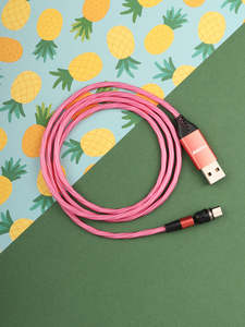 Flashing Magnetic Cable Micro USB 1m