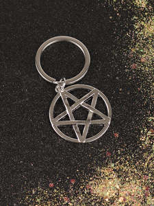 Pentagram Keyring