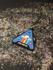Keychains: Keyring UFO Watch