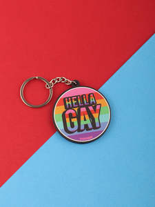 Keychains: Keyring Hella Gay