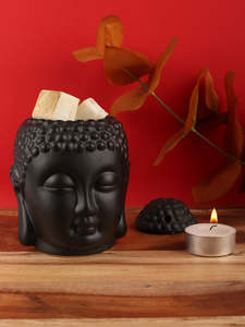 Buddha Head Oil Burner