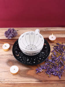 Fortune Telling Ceramic Teacup