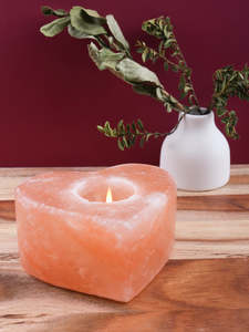 Salt Tea Light Holder
