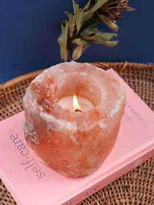 Salt Tea Light Holder