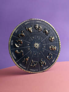 Incense Holder Zodiac Symbols 16.5 cm