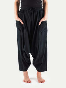 Unisex Cotton Harem Pants
