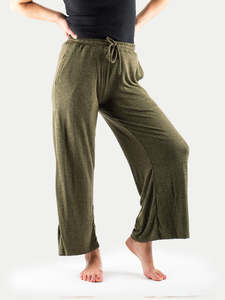 Wide Leg Rayon Lounge Pants