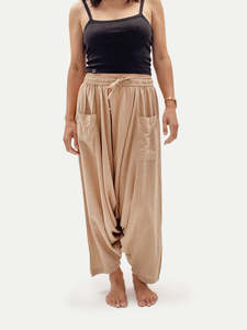 Unisex Cotton Harem Pants