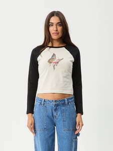Womens T Shirts: Pixie - Recycled Long Sleeve Tee