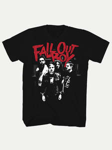 Womens T Shirts: Fall Out Boy - Punk Scratch T-Shirt