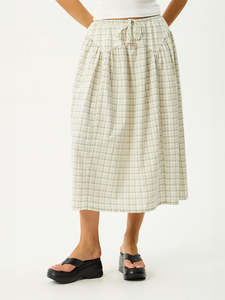 Legacy - Recycled Check Midi Skirt