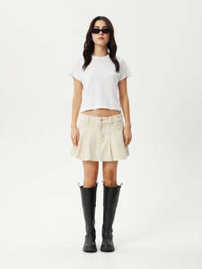 Mika - Recycled Pleat Mini Skirt