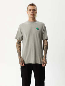 Mens T Shirts: Crops - Hemp Retro Logo T-Shirt