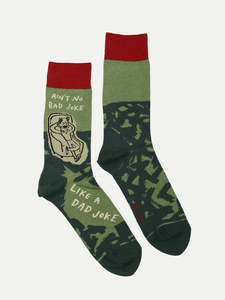 Mens Socks: Mens Socks - Dad Joke