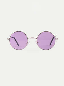 Wireframe Round Lennon Sunglasses
