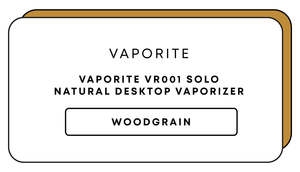 Vaporite VR001 Solo Natural Desktop Vaporizer