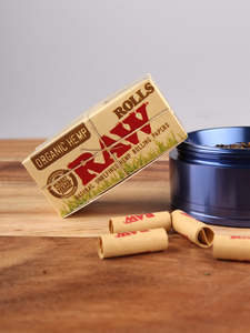 Rolling: RAW Organic Hemp Rolls 5m Length