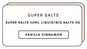 Super Salts 30mL E-Liquid HS