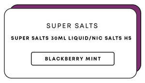 Super Salts 30mL E-Liquid HS